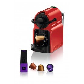 Krups Inissia XN1005 Ruby Red Pod coffee machine 0.7 L